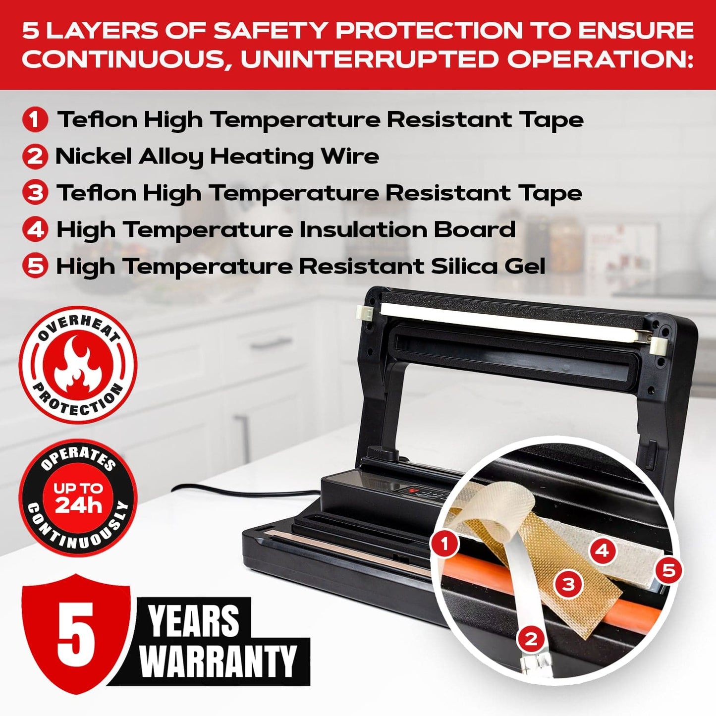 Forjars® Vacuum Sealer PRO Machine