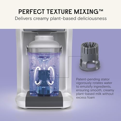Numilk® Home Machine - 32oz Nut Milk Maker - Plant-Based Milk in 60 Seconds - As Seen on Shark Tank - Compatible