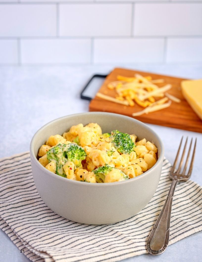 Creamy Broccoli Mac and Cheese - Once Upon A Homestead Recipes