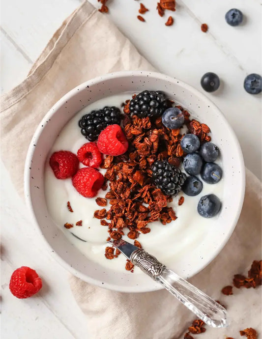 Homestead Yogurt Bowl With Cinnamon Granola