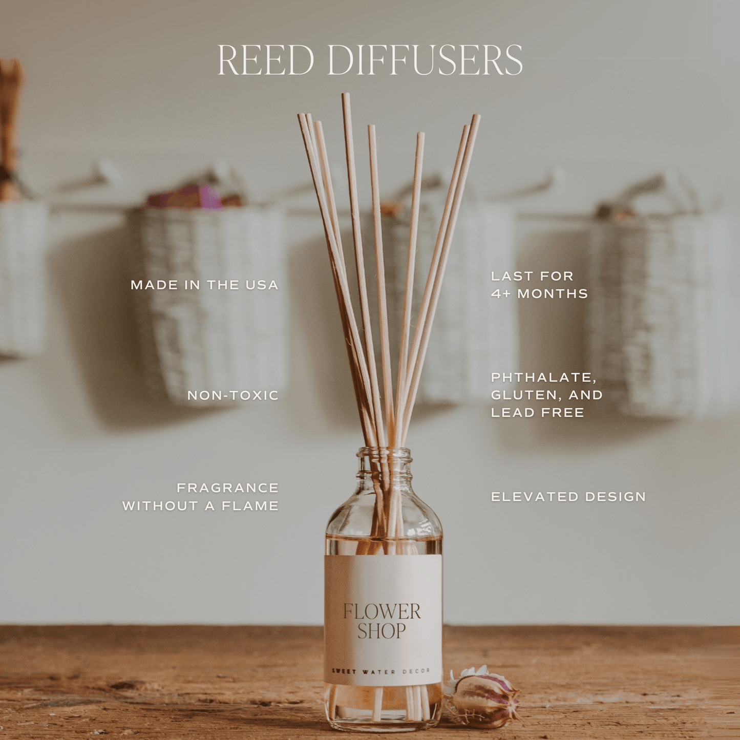 Hello Fall Amber Reed Diffuser
