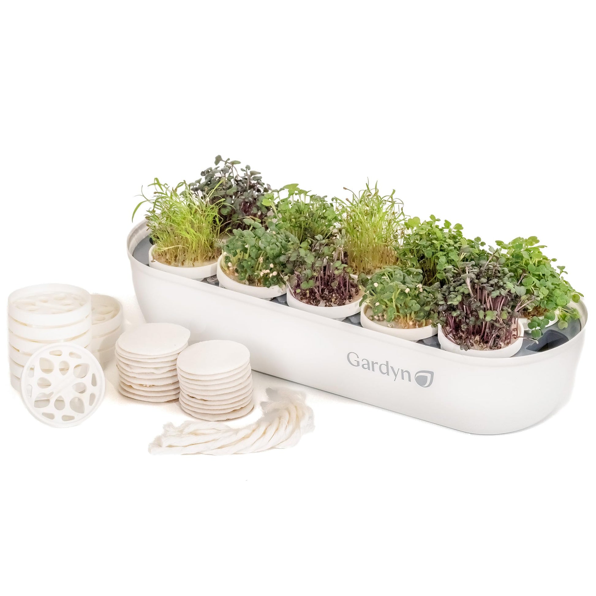 GARDYN Complete Microgreens Growing Kit - Indoor Herb Garden - Indoor Hydroponics Growing System Kit Nursery Seed