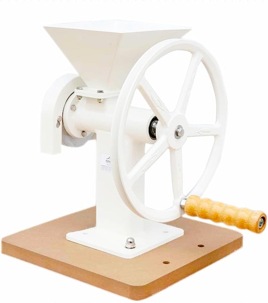 Mountain Essentials Manual Hand Grain Mill For Dry and Oily Grains Household Cereals Herbs Corn Coffee Bean Wheat