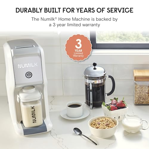 Numilk® Home Machine - 32oz Nut Milk Maker - Plant-Based Milk in 60 Seconds - As Seen on Shark Tank - Compatible