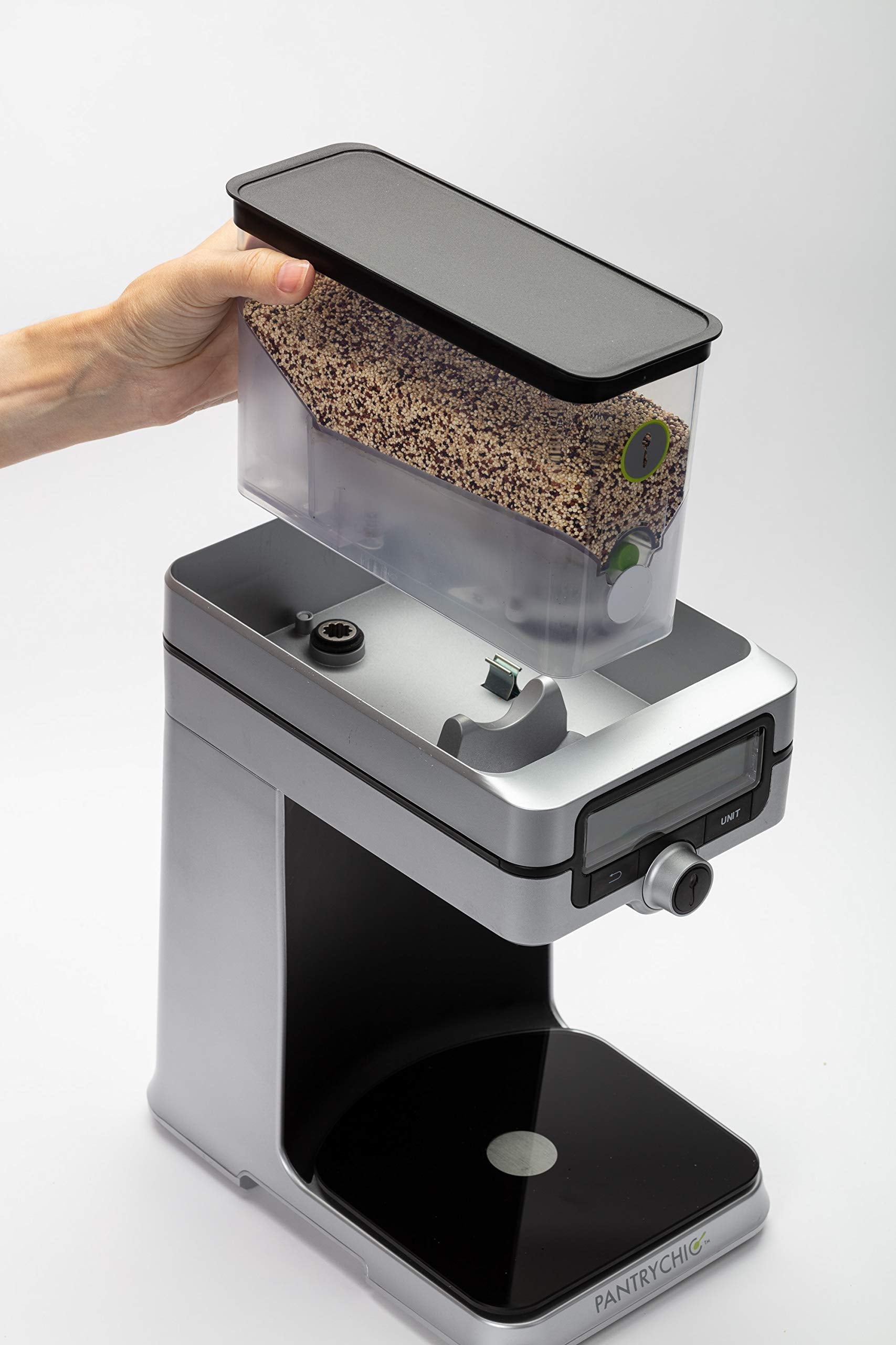 PantryChic SmartCanisters SMALL - Stores Measures & Dispenses Dry Ingredients Smart Storage System SOLD SEPARATELY