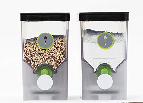 PantryChic SmartCanisters SMALL - Stores Measures & Dispenses Dry Ingredients Smart Storage System SOLD SEPARATELY