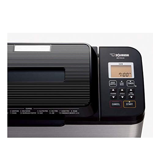 Zojirushi BB-PDC20BA Home Bakery Virtuoso Plus Breadmaker 2 lb. loaf of bread